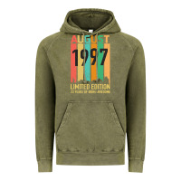 Vintage Olive August 1997 23 Years Old 23rd Birthday Vintage Hoodie - Bettercallsaul