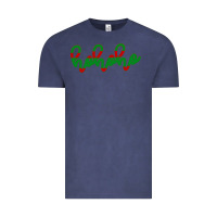 Vintage Denim Christmas Ho Ho Ho Vintage Tee - Bettercallsaul