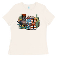 Bone tx texas Ladies Tee - NancyCooperArtShop