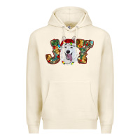 Tofu white shepherd christmas joy Premium Hoodie - RanaPortraitStore