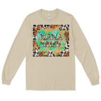Mushroom mama tried with leopard and cowhide tumbler tbs Long Sleeve Tee - TumblerDesignByShophia