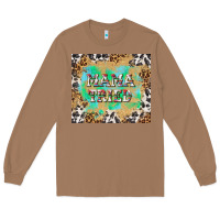 Toasted Coconut mama tried with leopard and cowhide tumbler tbs Long Sleeve Tee - TumblerDesignByShophia
