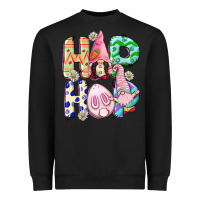 Black Hop hop Easter gnomies Easter Day Heavyweight Sweatshirt - CowGirlArtShop