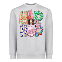 Heather Grey Hop hop Easter gnomies Easter Day Heavyweight Sweatshirt - CowGirlArtShop