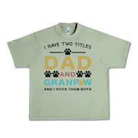 Oil Green i have two titles dad and grandpa Urban Heavy Tee - Bettercallsaul