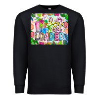 Black Lets Get Loaded Mouse Pad Premium Sweatshirt - CowhideDigitalArt