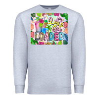 Heather Grey Lets Get Loaded Mouse Pad Premium Sweatshirt - CowhideDigitalArt