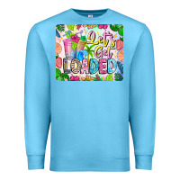 Ocean Blue Lets Get Loaded Mouse Pad Premium Sweatshirt - CowhideDigitalArt
