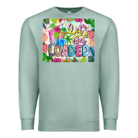 Seafoam Lets Get Loaded Mouse Pad Premium Sweatshirt - CowhideDigitalArt