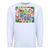 White Lets Get Loaded Mouse Pad Premium Sweatshirt - CowhideDigitalArt
