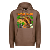 Chestnut I wish i had tacos St. Patrick's day Premium Hoodie - FaDigitalArtStudio