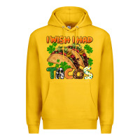 Lemon I wish i had tacos St. Patrick's day Premium Hoodie - FaDigitalArtStudio