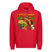Red I wish i had tacos St. Patrick's day Premium Hoodie - FaDigitalArtStudio