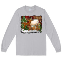 Moon Dust Christmas cookies buffalo plaid Long Sleeve Tee - Jasminsmagicworld