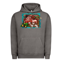 Pigment Tornado farm life tractor cow pig rooster Urban Hoodie - Artiststas