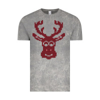 Cloud Rock Christmas Deer Ugly Vintage Tee - Bettercallsaul