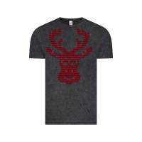 Vintage Black Christmas Deer Ugly Vintage Tee - Bettercallsaul