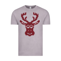 Vintage Zinc Christmas Deer Ugly Vintage Tee - Bettercallsaul