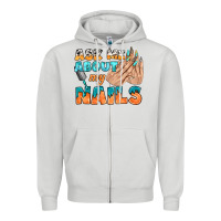 Dove Grey ask me about my nails bbs Zipper Hoodie - BundleAndBundleShop