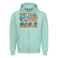 Seafoam ask me about my nails bbs Zipper Hoodie - BundleAndBundleShop
