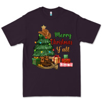 Plum merry christmas y'all Premium Tee - MaliasSmallBusiness