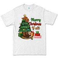 White merry christmas y'all Premium Tee - MaliasSmallBusiness