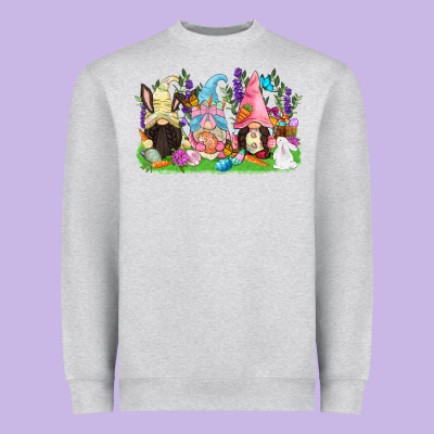 Easter Gnomes Easter Day Heavyweight Sweatshirt Designed By Cowgirlartshop