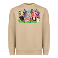 Mushroom Easter gnomes Easter Day Heavyweight Sweatshirt - CowGirlArtShop