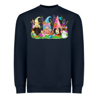 Navy Easter gnomes Easter Day Heavyweight Sweatshirt - CowGirlArtShop