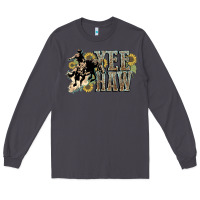 Smoke Yee haw Cowboy western Long Sleeve Tee - HowdyJamesFarm