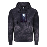 Cloud Black I don't believe i̇n humans Vintage Hoodie - Bettercallsaul