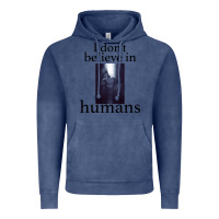 Vintage Denim I don't believe i̇n humans Vintage Hoodie - Bettercallsaul