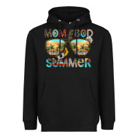Black Mom Bad Summer Heavyweight Hoodie - CowhideDigitalArt