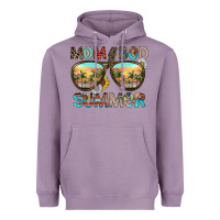 Lavender Mom Bad Summer Heavyweight Hoodie - CowhideDigitalArt