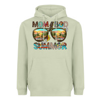 Matcha Mom Bad Summer Heavyweight Hoodie - CowhideDigitalArt