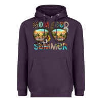 Plum Mom Bad Summer Heavyweight Hoodie - CowhideDigitalArt