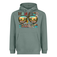 Sage Mom Bad Summer Heavyweight Hoodie - CowhideDigitalArt