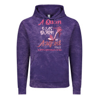 Cloud Purple A Queen Was Born In August 1965 Happy Birthday To Me 55 Years Old Vintage Hoodie - Bettercallsaul