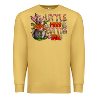 Antique Gold Little Miss Cotton Tail Premium Sweatshirt - CowhideDigitalArt