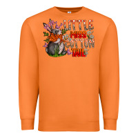 Carrot Little Miss Cotton Tail Premium Sweatshirt - CowhideDigitalArt