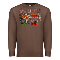 Chestnut Little Miss Cotton Tail Premium Sweatshirt - CowhideDigitalArt