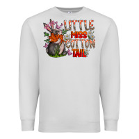 Dove Grey Little Miss Cotton Tail Premium Sweatshirt - CowhideDigitalArt