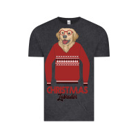 Vintage Black Christmas Labrador Vintage Tee - Bettercallsaul