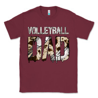 Burgundy Volleyball Dad Classic Tee - Bettercallsaul