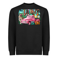Black The hunt is on Easter Day Heavyweight Sweatshirt - CowGirlArtShop
