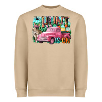 Mushroom The hunt is on Easter Day Heavyweight Sweatshirt - CowGirlArtShop