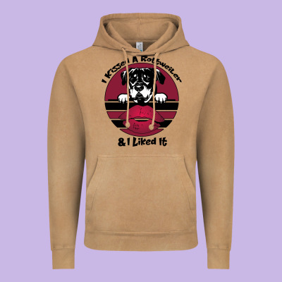 I Kissed A Dog And I Like It Vintage Hoodie Designed By Bettercallsaul