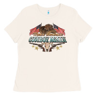 Bone make america cowboy again Ladies Tee - NancyCooperArtShop
