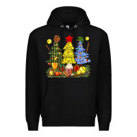 Black christmas with softball trees bbs Premium Hoodie - BundleAndBundleShop