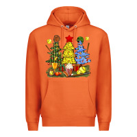 Carrot christmas with softball trees bbs Premium Hoodie - BundleAndBundleShop